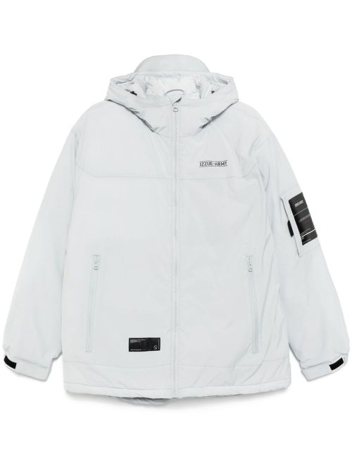 Logo padded jacket - White