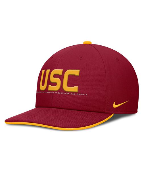 Men's Cardinal Usc Trojans 2025 On-Field Pro Performance Adjustable Hat - Cardinal