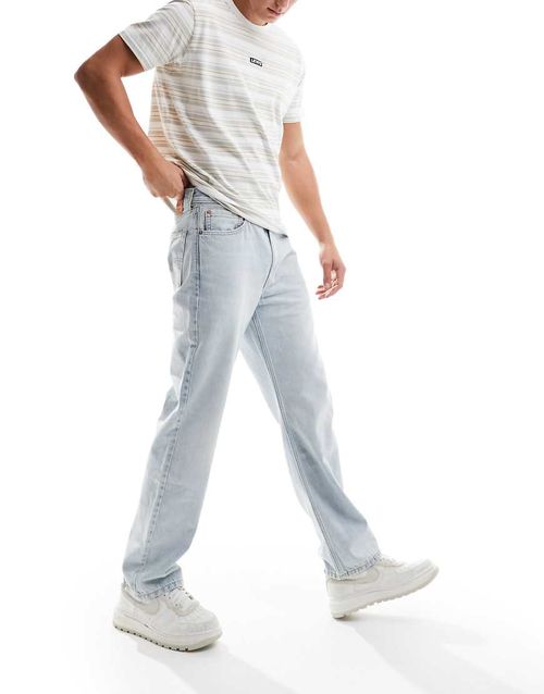 565 '97 loose straight fit jeans in light blue