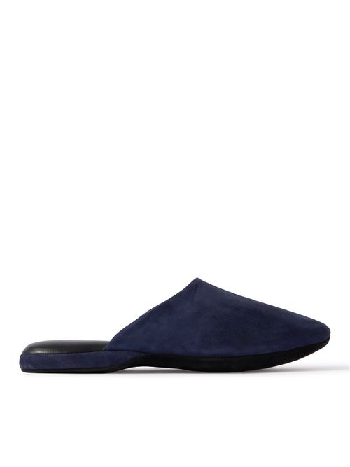 Suede Slippers