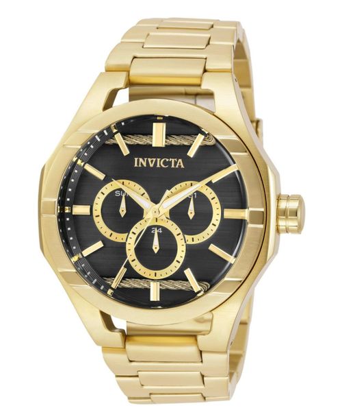 Men's 31831 Bolt Quartz Chronograph Dial Watch - Gold