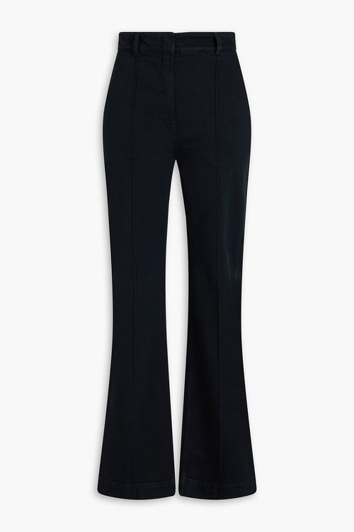 Another Tomorrow - High-rise straight-leg jeans - Black - IT 36