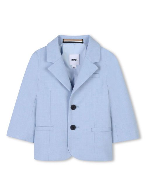 Single-breasted blazer - Blue