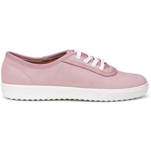 Hotter 'mabel' Canvas Lace-Ups In Lavender