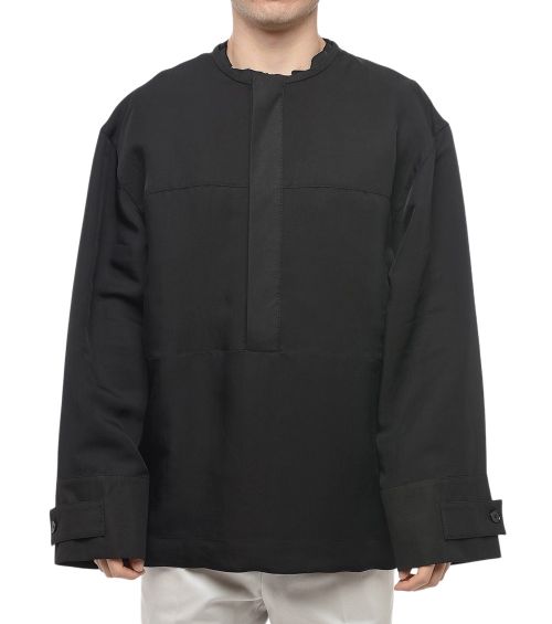 Black Solid Round Neck T-Shirt