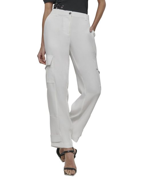 Satin Cargo Pant
