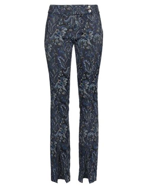 8pm Woman Pants Blue Size M Acetate, Polyester, Polyamide, Elastane