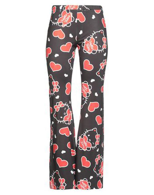 Woman Pants Black Size M Recycled polyester, Elastane