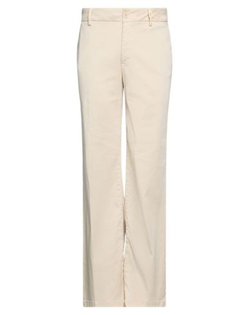 Man Pants Beige Size 28 Lyocell, Cotton, Elastane