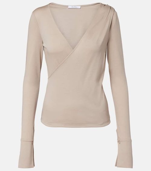Adagio virgin wool wrap top