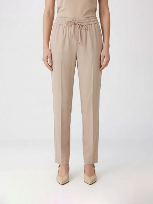 Pants Woman color Beige