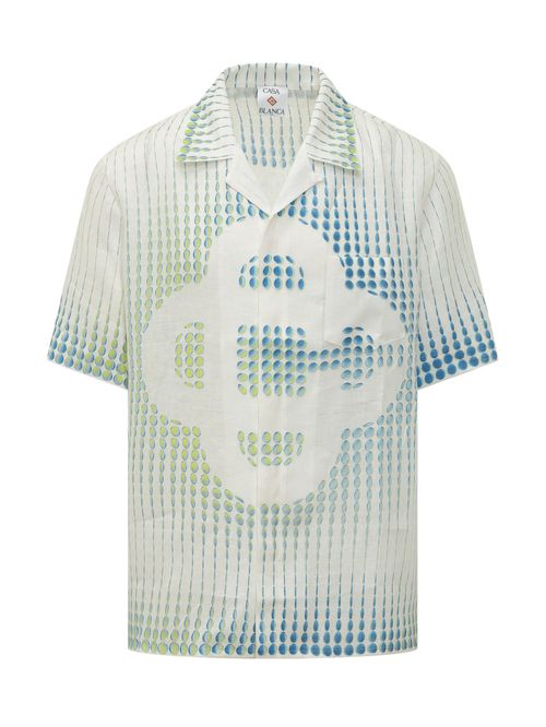 White Regular Printed Shirt