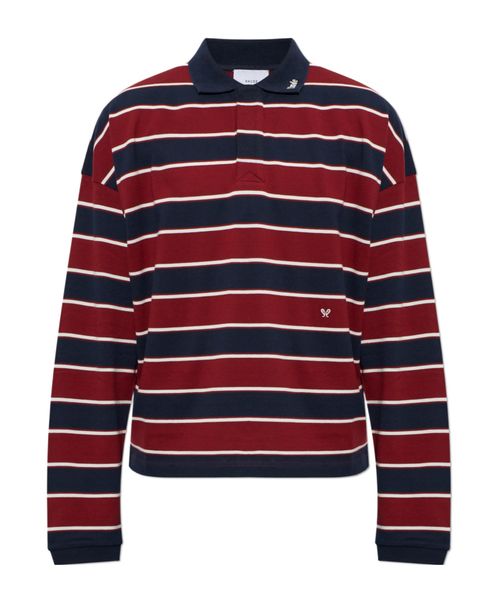 Long-sleeve polo shirt