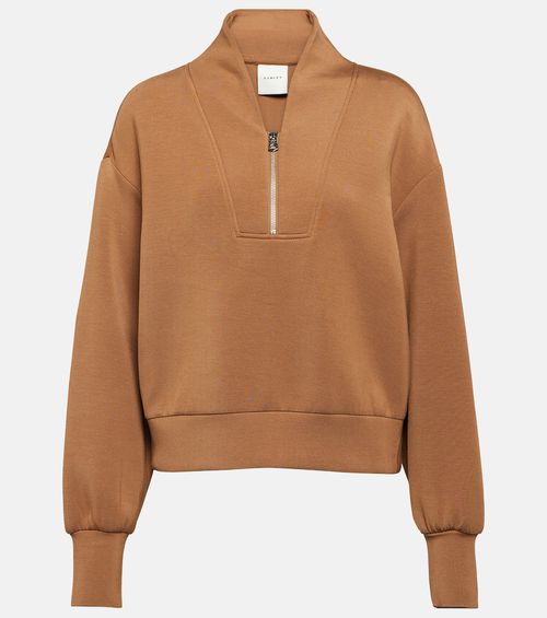 Davidson half-zip sweater
