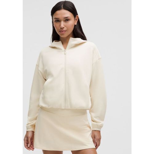 Lululemon – Women's Softstreme Full-Zip Hoodie – Color White