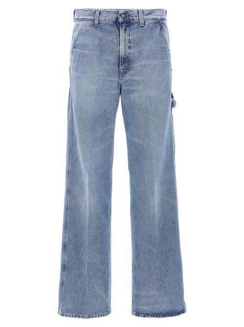 Made in Tomboy Blue Cotton Relaxed Fit Women's Jean