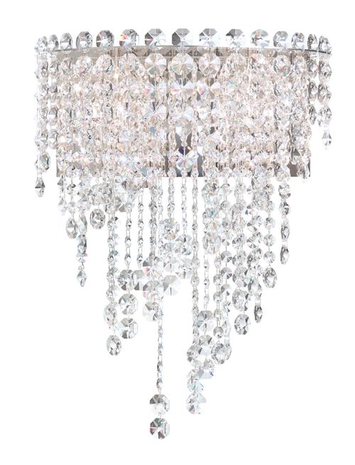 Chantant 4-Light Wall Sconce in Stainless Stee