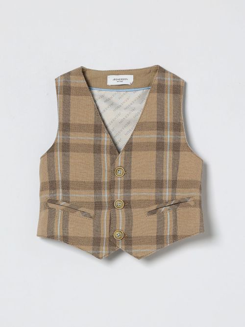 Waistcoat Kids color Brown