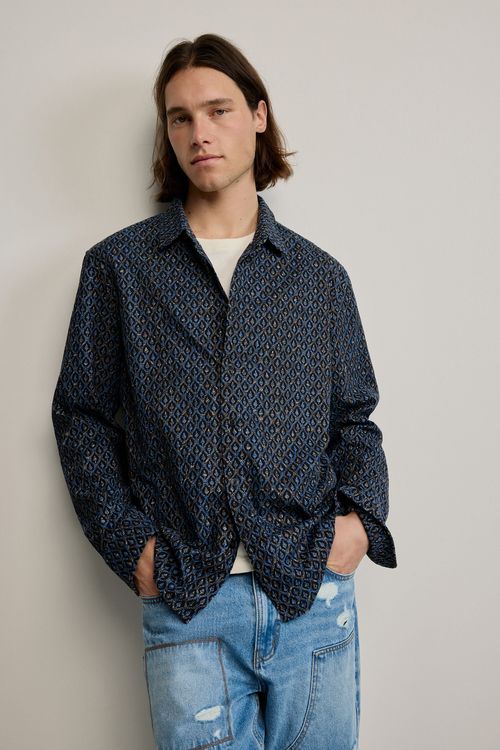 Ethnic embroidered shirt