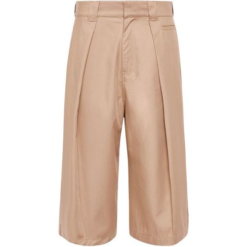 Loewe Paula's Ibiza Cotton Pleated Cropped Trousers