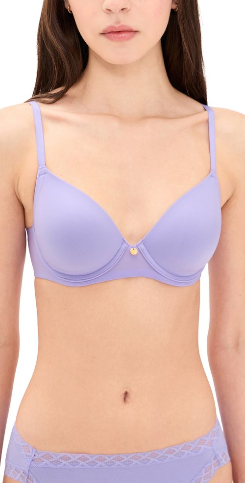 Cloud Comfort Back Smoothing T-Shirt Bra Violet Tulip
