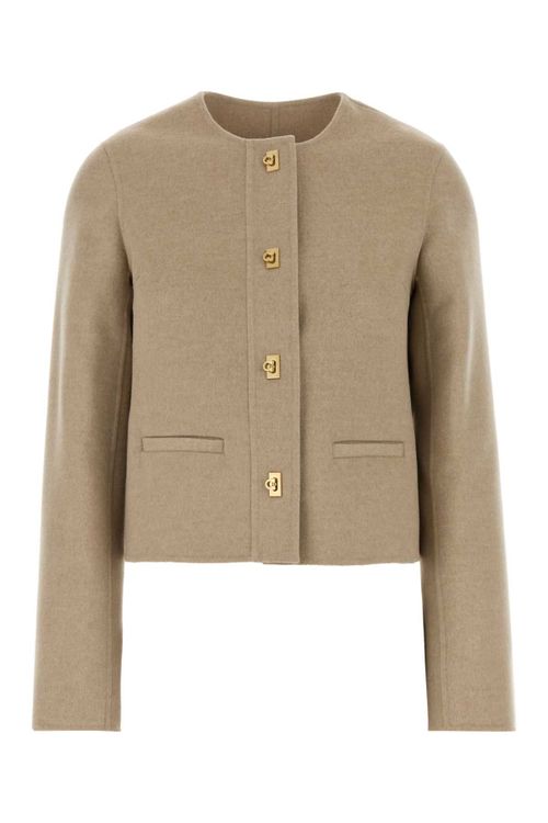 Chatmelange Sweater — Beige