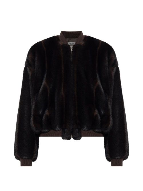 Mink Fur Jacket — Brown
