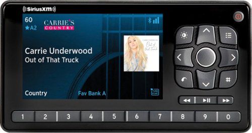 Roady BT Satellite Radio - Black - Black