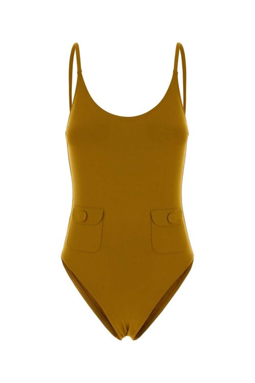 Decouverte Swimsuit — Mustard