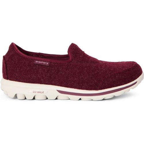 Skechers Womens GW Travel in Burgundy - Red