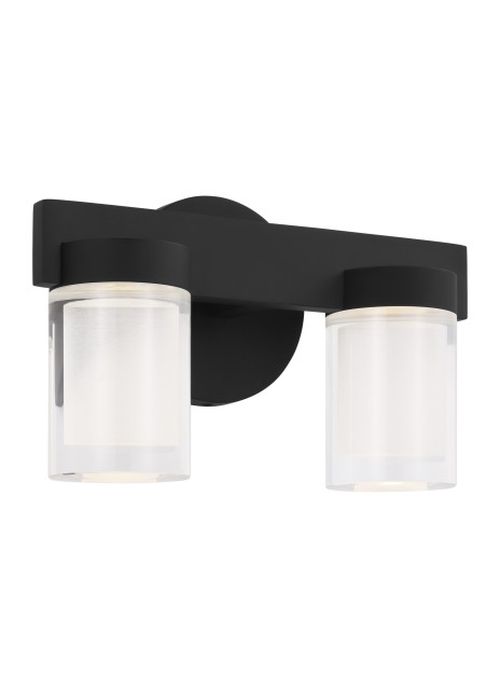 Nightshade Black LED Bath Vanity from the Esfera Collection