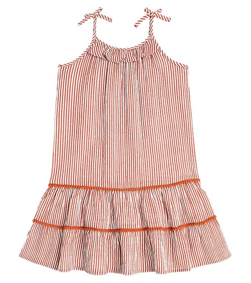 Scotch & Soda Kids Striped cotton dress