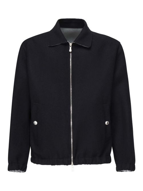 Wool Bomber Jacket