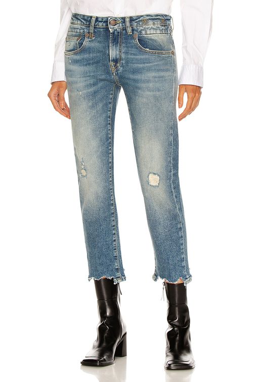 R13 Boy Straight Leg in Carlton - Denim-Medium.  30 also in
