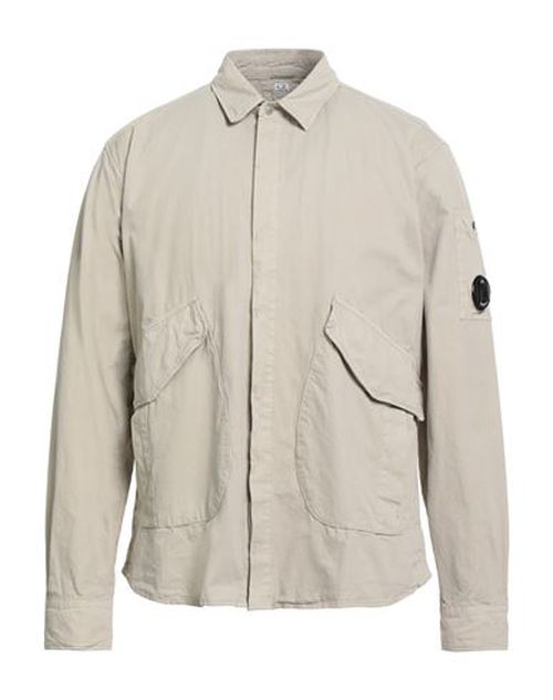 C. p. Company Man Shirt Beige Size XL Cotton
