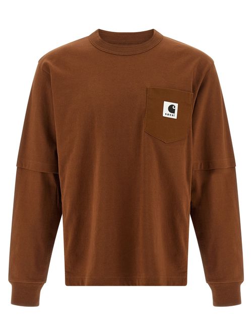 Brown Crew Neck T-Shirt