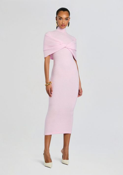 Wisteria Knit Midi Dress