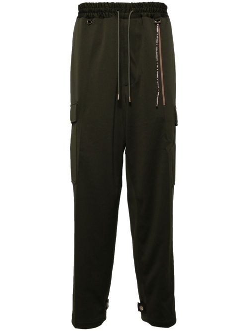 Jersey cargo pants - Green
