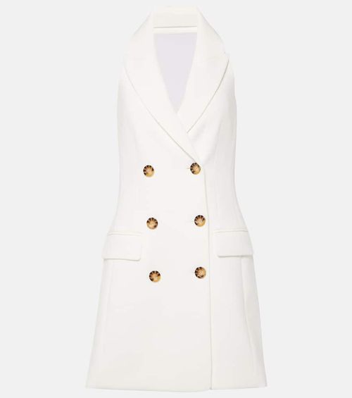 Claridge cotton-blend blazer dress