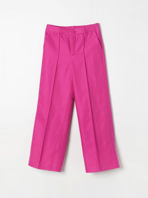 Pants CHLOÉ Kids color Pink
