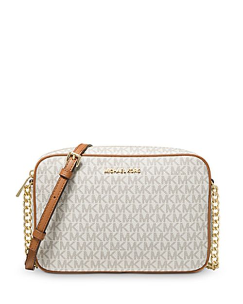 Jet Set Large Saffiano Leather Crossbody