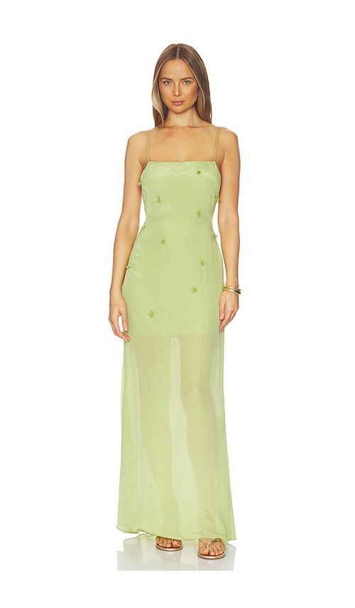 L'Academie Brynn Gown in Green. XL. Also in L