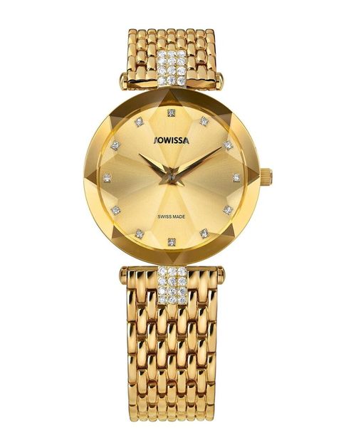 Facet Strass Swiss Ladies Watch