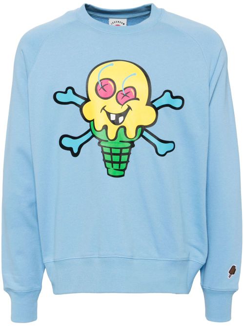 Cones & Bones sweatshirt - Blue