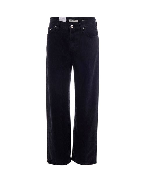 Black Tapered Mid Rise Jeans