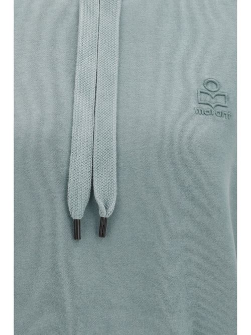 Logo-Embroidered Cotton Sweatshirt — Green