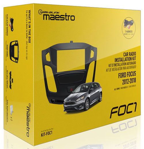 FOC1 Dash Kit And T-Harness For 2012-2018 Ford Focus