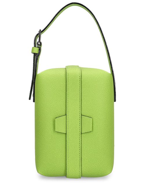 Tric Trac leather top handle bag