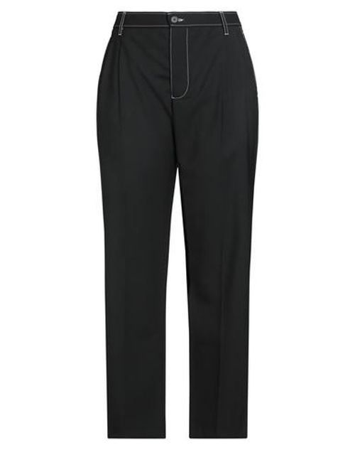 Woman Pants Black Size 20 Virgin Wool