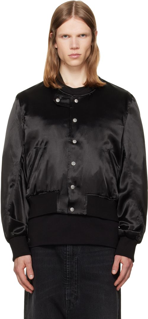 Black Hampton Varsity Jacket